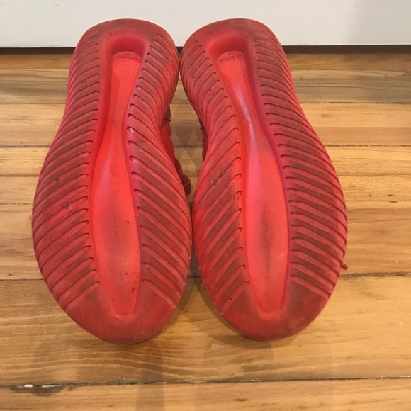 Red Adidas women’s shoes 8.5 - Picture 5 of 6